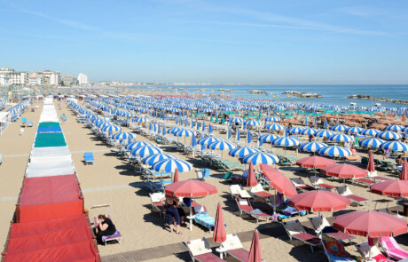 Hotel Vienna Mare - Cattolica - Spiaggia privata