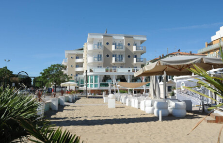 Hotel Vienna Mare - Cattolica - Spiaggia privata